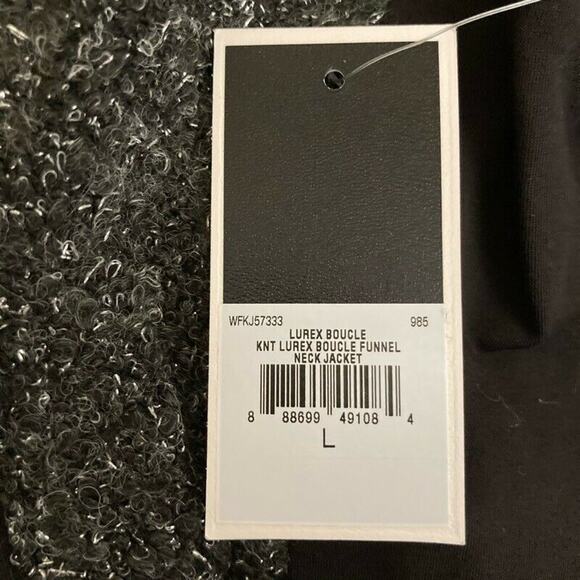 Juicy Couture Black Label Lurex Boucle Jacket  L - Picture 8 of 8